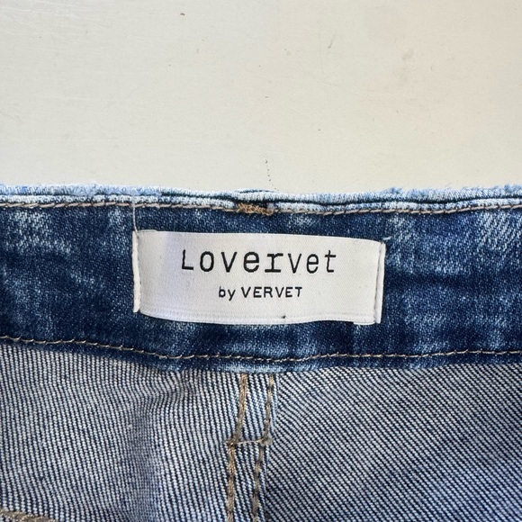 Lovervet by Vervet Women’s Sz 5/27 Bootcut Medium Wash Blue Denim Jeans Stretch - Picture 2 of 5